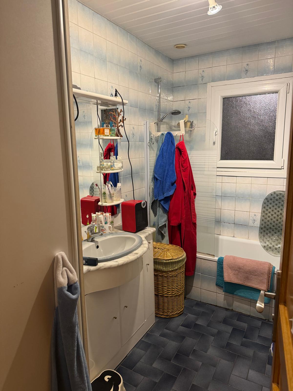 Rénovation complète d’une salle de bain avant
